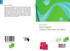 Buchcover von Pete Rugolo