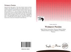 Portada del libro de Weimarer Passion