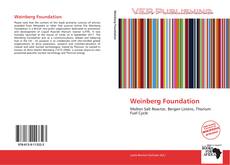 Weinberg Foundation kitap kapağı