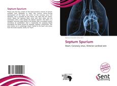 Septum Spurium kitap kapağı