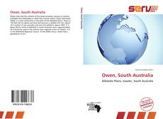 Capa do livro de Owen, South Australia 