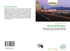 Portada del libro de Romuald Rodrigue