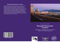 Portada del libro de Romuald Montézuma Gendron