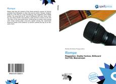 Bookcover of Rompe