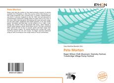 Capa do livro de Pete Morton 