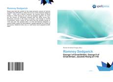 Buchcover von Romney Sedgwick
