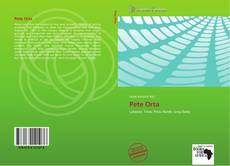 Capa do livro de Pete Orta 