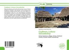 Portada del libro de Czyżewo, Lubusz Voivodeship