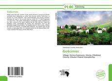 Capa do livro de Gościmiec 