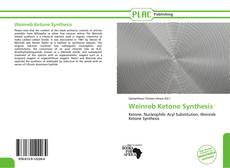 Portada del libro de Weinreb Ketone Synthesis