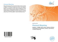 Bookcover of Viscount Bayning