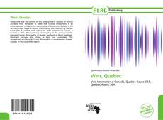 Capa do livro de Weir, Quebec 