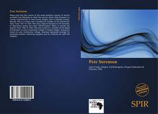 Portada del libro de Pete Sorenson