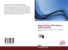 Portada del libro de Peter'S Vision Of A Sheet With Animals