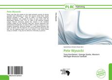 Pete Wysocki kitap kapağı