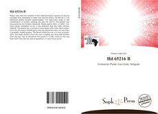 Bookcover of Hd 65216 B