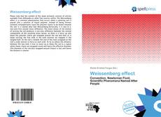 Weissenberg effect kitap kapağı