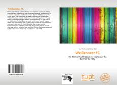 Capa do livro de Weißenseer FC 