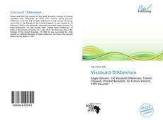 Capa do livro de Viscount D'Abernon 