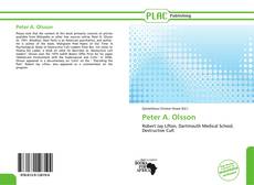 Portada del libro de Peter A. Olsson