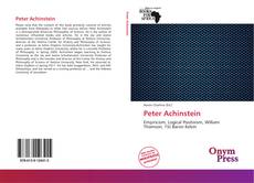 Portada del libro de Peter Achinstein