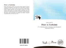Copertina di Peter A. Carlesimo