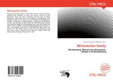 Bookcover of Weizsäcker family