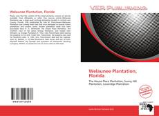 Portada del libro de Welaunee Plantation, Florida