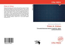 Bookcover of Peter A. Cohen