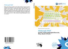 Portada del libro de Oxburgh Hall