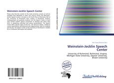 Buchcover von Weinstein-Jecklin Speech Center