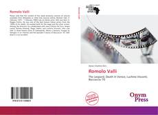 Buchcover von Romolo Valli