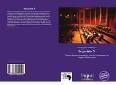 Portada del libro de Sequenza X