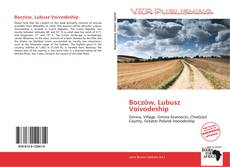 Boczów, Lubusz Voivodeship kitap kapağı