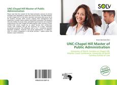 UNC-Chapel Hill Master of Public Administration kitap kapağı