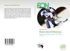 Capa do livro de Owen Sound Mercurys 