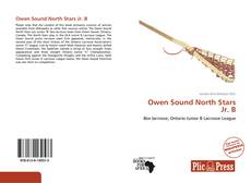 Capa do livro de Owen Sound North Stars Jr. B 