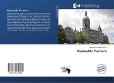 Portada del libro de Romualdo Pacheco