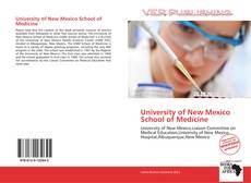 University of New Mexico School of Medicine kitap kapağı