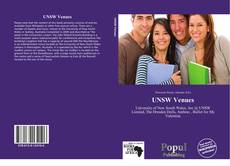 Capa do livro de UNSW Venues 