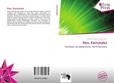 Bookcover of Ron, Karnataka