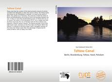 Buchcover von Teltow Canal