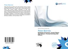 Portada del libro de Peter Bairsto