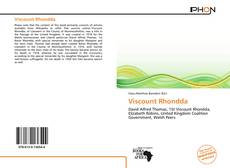 Bookcover of Viscount Rhondda