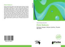 Bookcover of Peter Bakovic