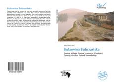 Capa do livro de Bukowina Bobrzańska 