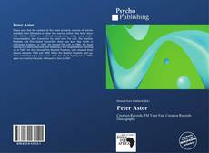 Buchcover von Peter Astor