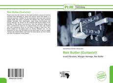 Ron Butler (Guitarist) kitap kapağı