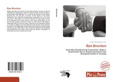 Capa do livro de Ron Brunton 