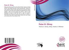 Couverture de Peter B. Olney